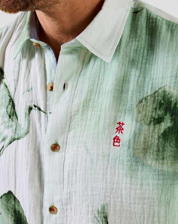 Joe Browns Incredible Crane Shirt - White/Green