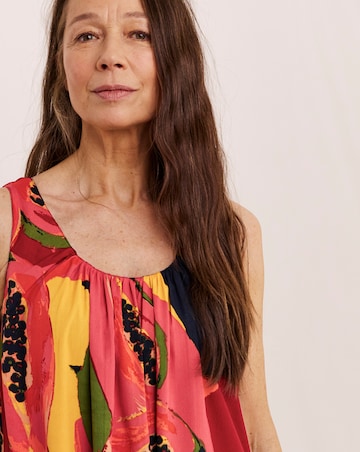 Julipa Printed Reversible Midi Dress