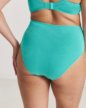 Pretty Secrets (2 Pack) New Sarah Cotton Full Fit Brief Knickers