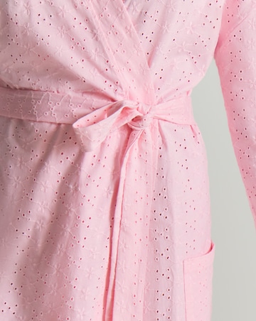 Julipa Jersey Broderie Dressing Gown