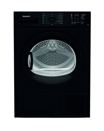 Hotpoint C HD C82 BBGD UK Condenser Tumble Dryer 8kg - Black
