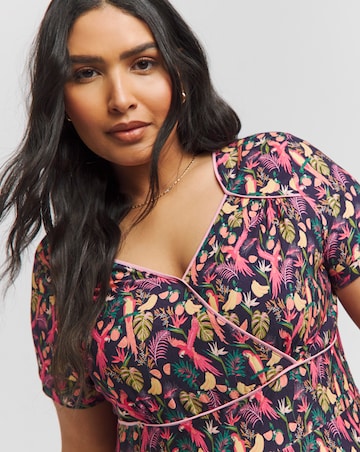 Joe Browns Perfect Parrot Jersey Midi Dress