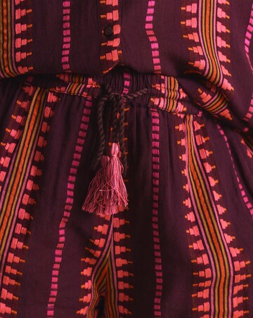 Jacquard Shirt and Shorts Beach Co-Ord Set