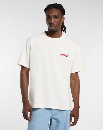 Dickies Short Sleeve Dry Ridge Graphic T-Shirt - Ecru