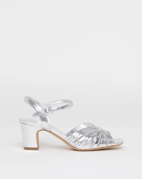 Oak Strappy Block Heel Sandals - Extra Wide Fit (EEE)