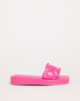 Simply Be Belle Quilted Studded Mule Sandals - Extra Wide Fit (EEE)