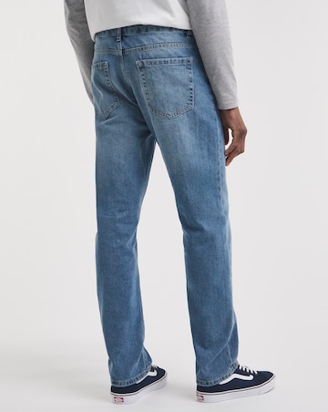 100% Cotton Straight Fit Jeans