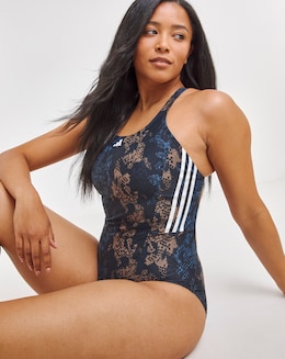 adidas 3-Stripes Graphic Swimsuit