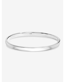 Simply Silver Sterling Silver 925 Classic Bangle