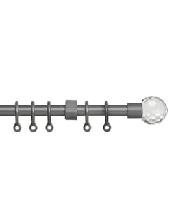 13-16mm Ball Extendable Curtain Pole Set
