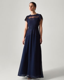 Monsoon Monike Short Sleeve Lace Dress