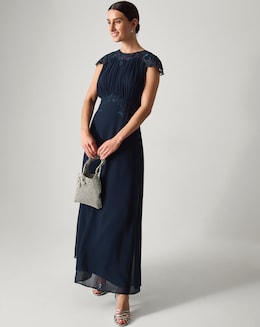 Monsoon  Lace Chiffon Bridesmaid Dress