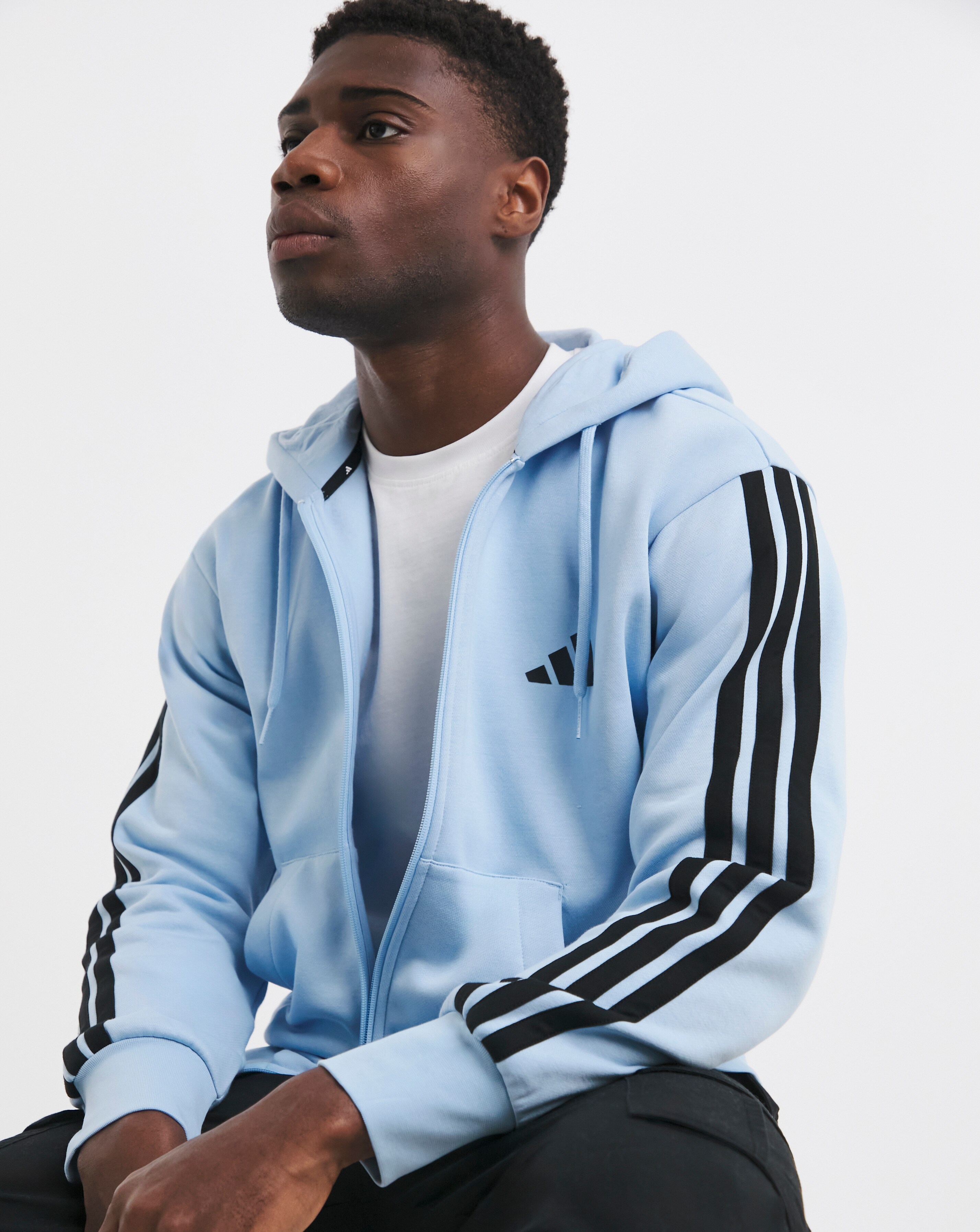 light blue adidas tracksuit mens