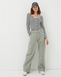 Fatface Bodi Belted Cargo Trousers
