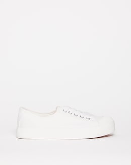 Canvas Lace Shoe - Extra Wide Fit (EEE)