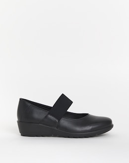 Cushion Walk Mary Jane Elastic Strap E Fit