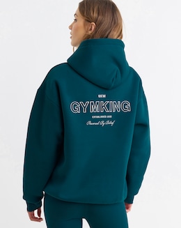 Sweat à Capuche Femme Gym King Noir Taille 12 (occasion Très Bon état)