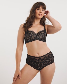 Panache Allure Full Cup Wired Bra Black/Latte