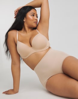 Naomi&amp;Nicole Unbelievable Comfort Firm Control Waistline Brief Beige