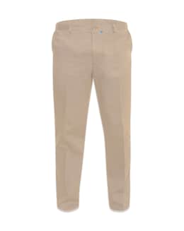D555 Big &amp; Tall Bruno Stretch Chino Pant with Xtenda Waist - Stone