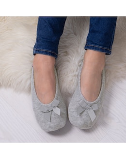 totes Terry Ballet Slipper