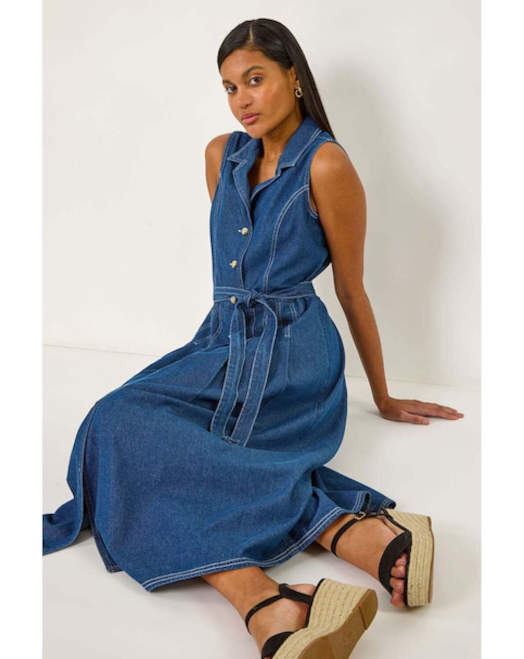fashion world shirt dresses Faux-Leather Sheath Dress – New York & Company main image 1