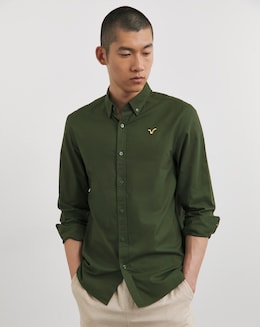 Voi Long Sleeve Oxford Shirt Long Length
