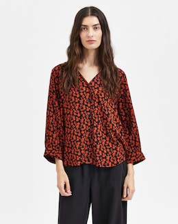 Selected Femme Printed Blouse