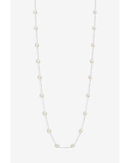Jon Richard Silver Plated Pearl Rope Necklace