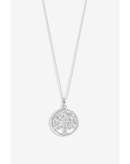 Simply Silver Sterling Silver 925 Tree Of Love Pendant