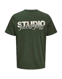 Jack &amp; Jones Yuki Back T-Shirt Crew Neck