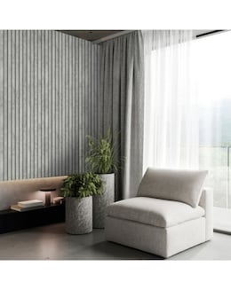 Fresco Concrete Slats Grey Wallpaper
