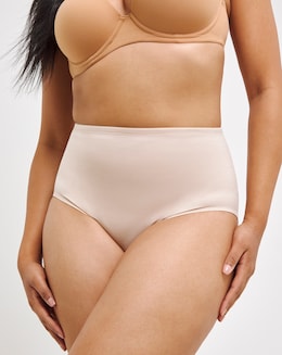 Naomi&amp;Nicole Adjusts To You Firm Control Tummy Shaping Waistline Brief Nude
