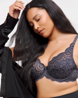 Playtex Flower Lace Full Cup Wired Bra