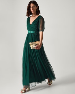 Monsoon Ellie Tulle Maxi Dress