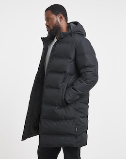 Jack &amp; Jones Global Puffer Coat - Black