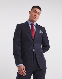 William Hunt Flannel Suit Jacket Long