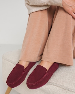 Leona Moccasin Slippers - Extra Wide Fit (EEE)