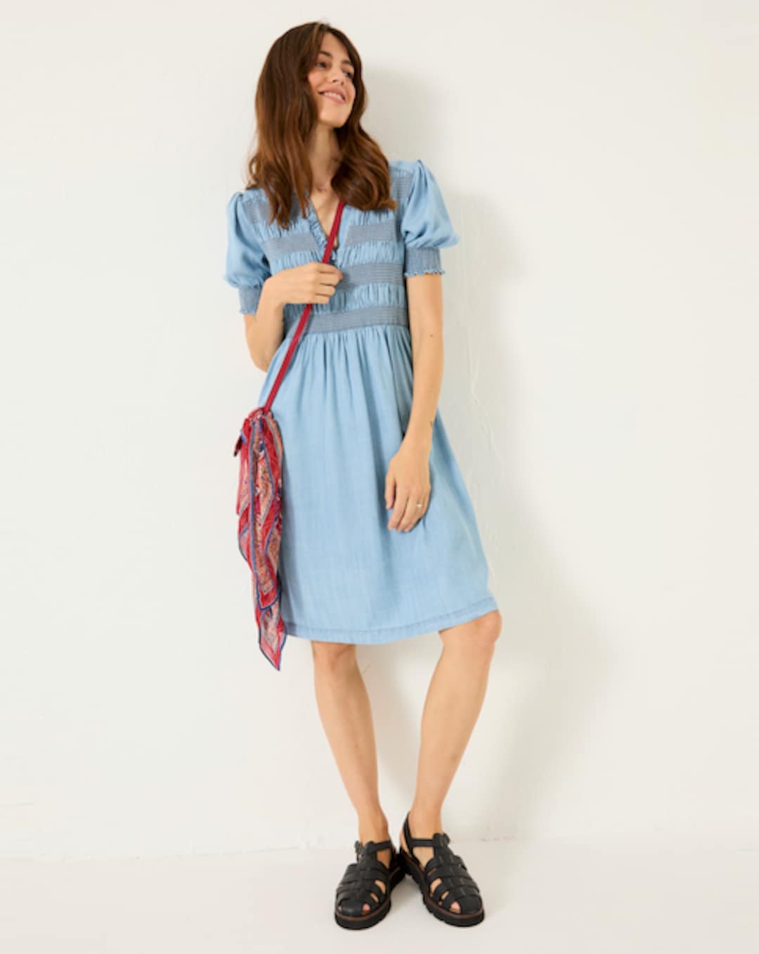sachin and babi light blue dress FatFace Womens