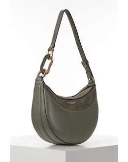 Luella Grey Hester Khaki Shoulder Bag