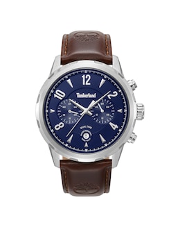 Timberland Dark Brown Leather Watch