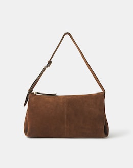 Accessorize Suede Shoulder Bag