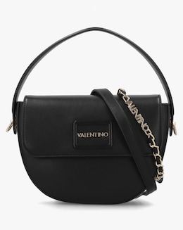 Valentino Bags Wannabe Front Flapover Black Dome Bag