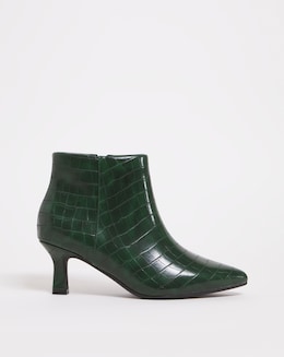 Love Kitten Heel Ankle Boot - Extra Wide Fit (EEE)