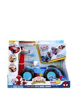 Spidey and his Amazing Friends Team Spidey Flip &amp; Reveal Cruiser
