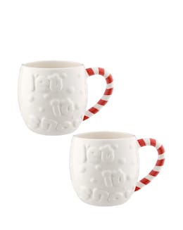 Price &amp; Kensington Let it Snow Set of 2 Mugs