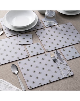 Creative Tops Country Bee Set of 4 Placemats &amp; Coasters