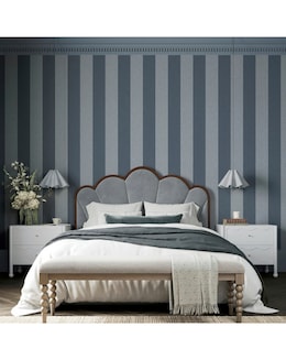 Superfresco Easy Regent Stripe Archival Blue Wallpaper