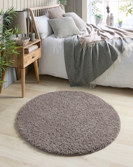 Buddy Fleck Washable &amp; Stain Resistant Rug Circle