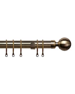 25-28mm Ball Extendable Curtain Pole Set